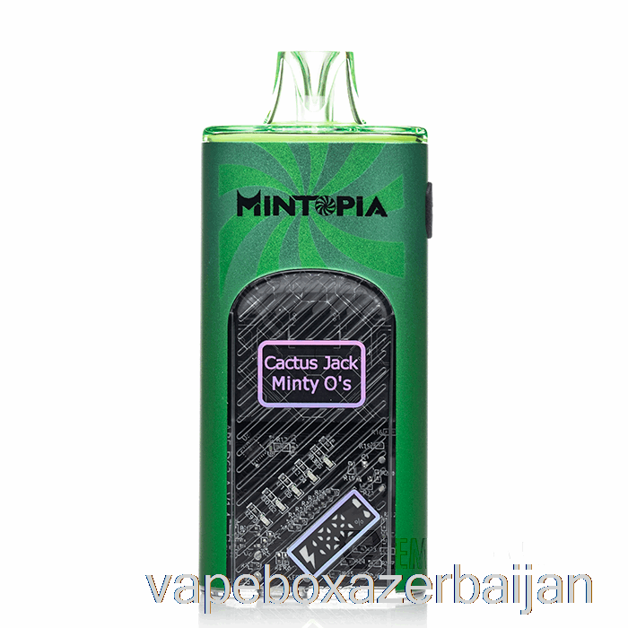 Vape Smoke Mintopia Turbo 9000 Disposable Cactus Jack Minty O's